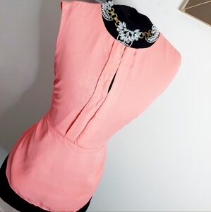 Pink short sleeved shirt